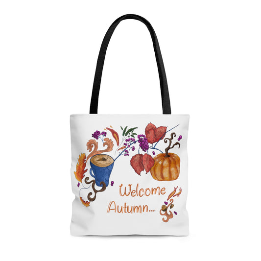 Welcome Autumn - AOP Tote Bag