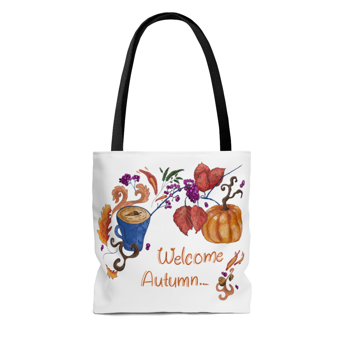 Welcome Autumn - AOP Tote Bag